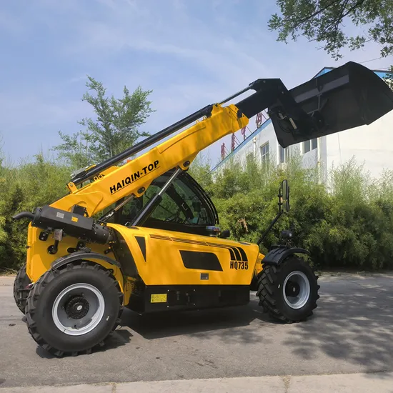 Fabricado na China com CE, motor Euro 5 (HQ735) Manitou Telehandler tipo