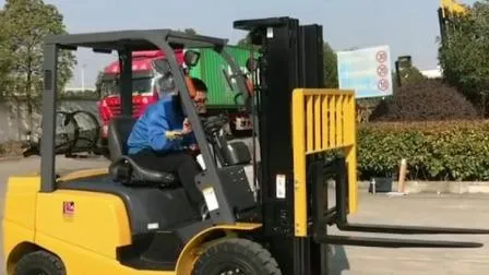 Empilhadeira a gasolina GLP modelo Omft 3t China TCM FG30 com combustível duplo a gasolina GLP com Impco