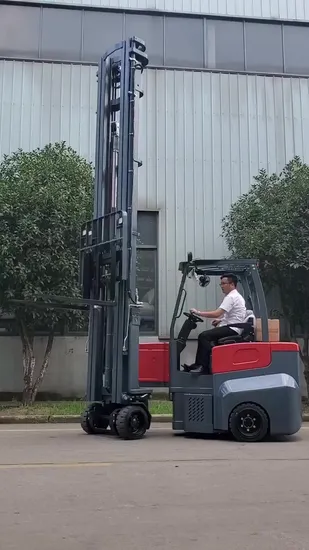 Empilhadeira elétrica articulada de 2 toneladas para corredores estreitos e terrenos acidentados de fábrica à venda