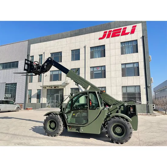 Motor personalizado de fábrica 7m 3t Braço telescópico Roda de carregadeira Mini Telehandler pequeno