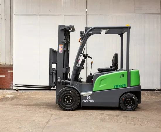 Fabricante 2/2,5/3/3,5t/ton 2500kg 3500kg com deslocamento lateral e contrapeso de pneu sólido CE Mini empilhadeira elétrica/elétrica Preço para palete/manual/armazém